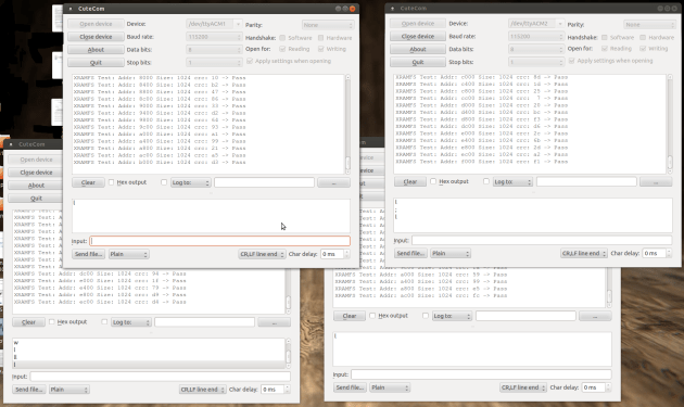 4xXRAMFS Client Monitors Screenshot