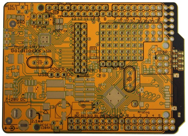 Goldilocks v1.1 PCB Front