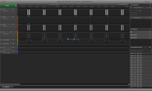 44.1kHz samples using USART MSPI output.