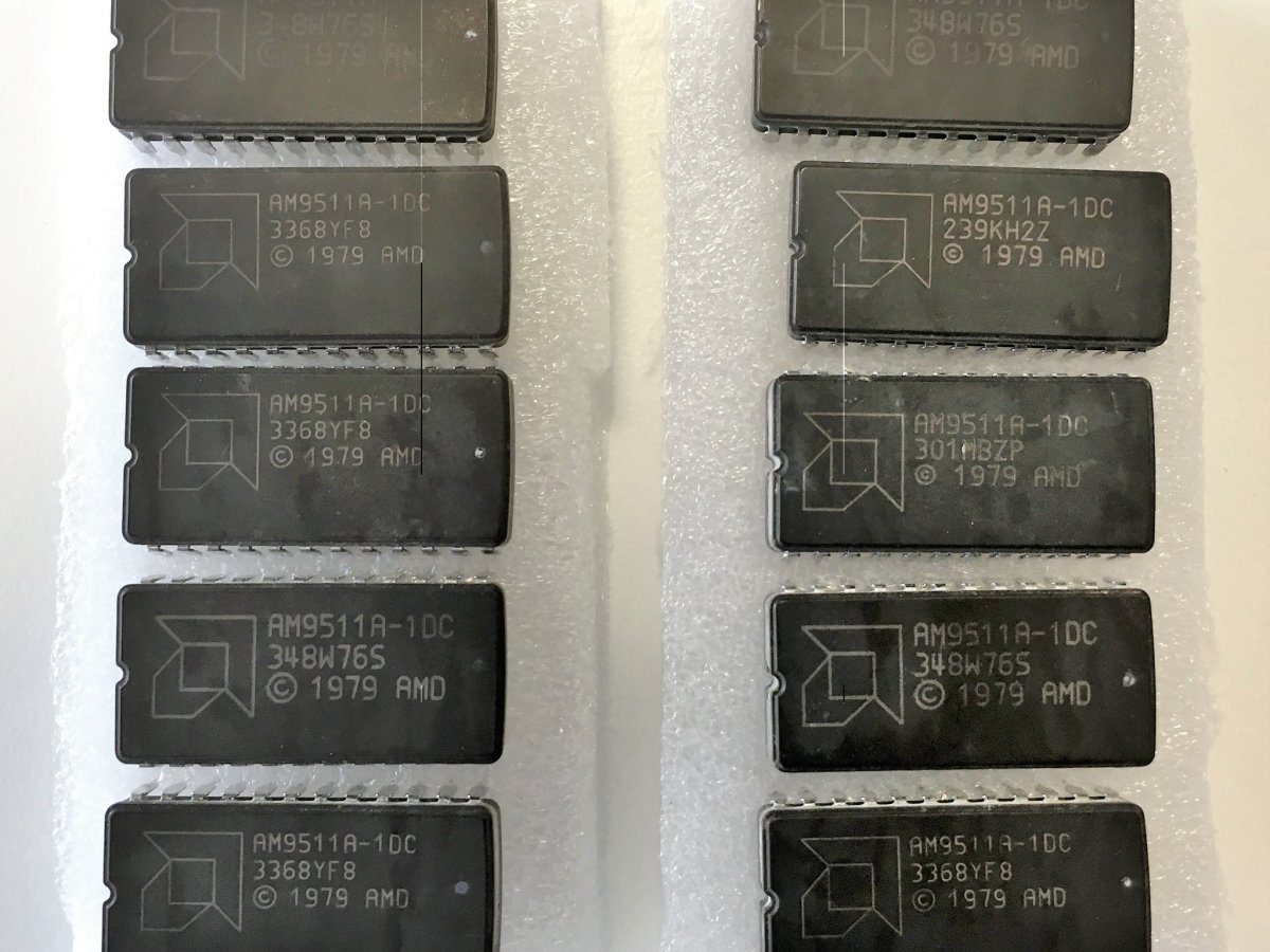 Characterising Am9511A-1 APU