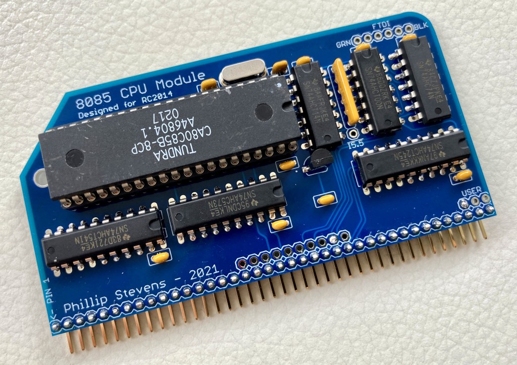 8085 CPU Module - Version 4